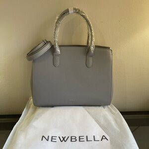Newbella Elegant Gray Women's Satchel
